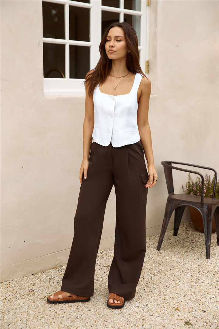 Serene Serendipity Pants Brown