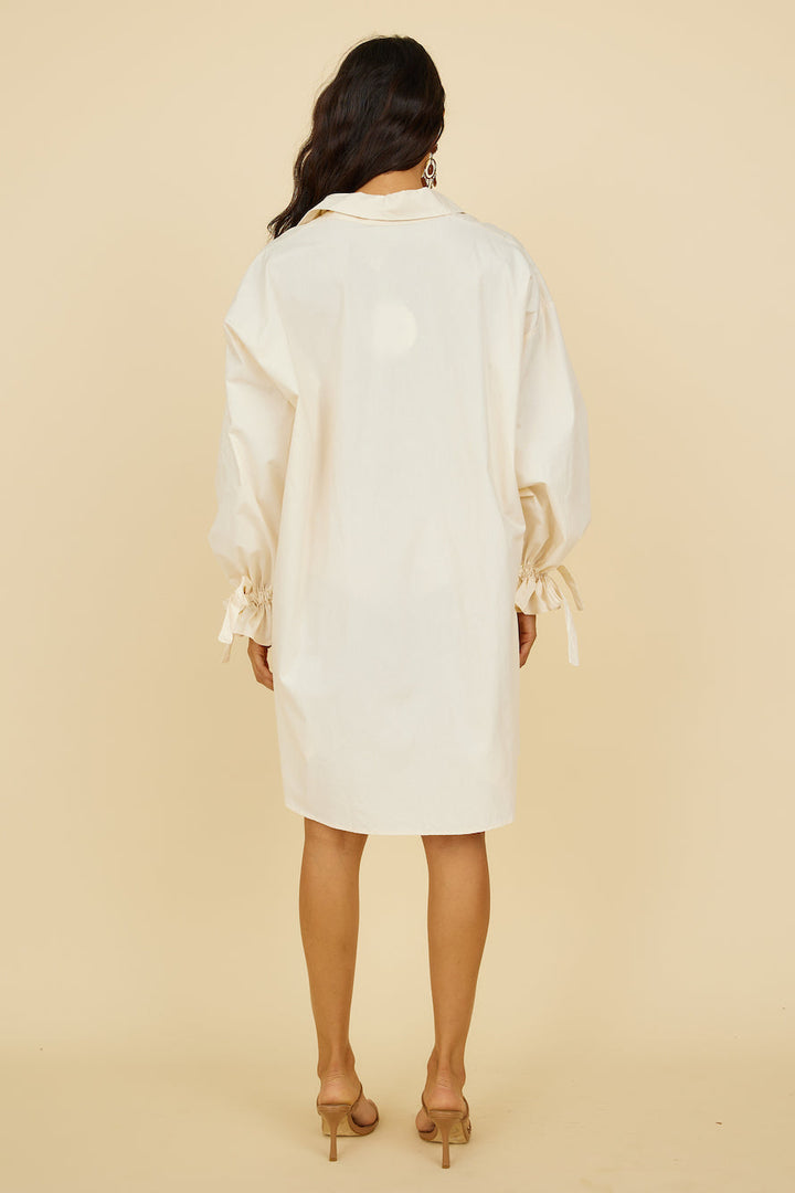 Lovely Days Mini Dress Cream