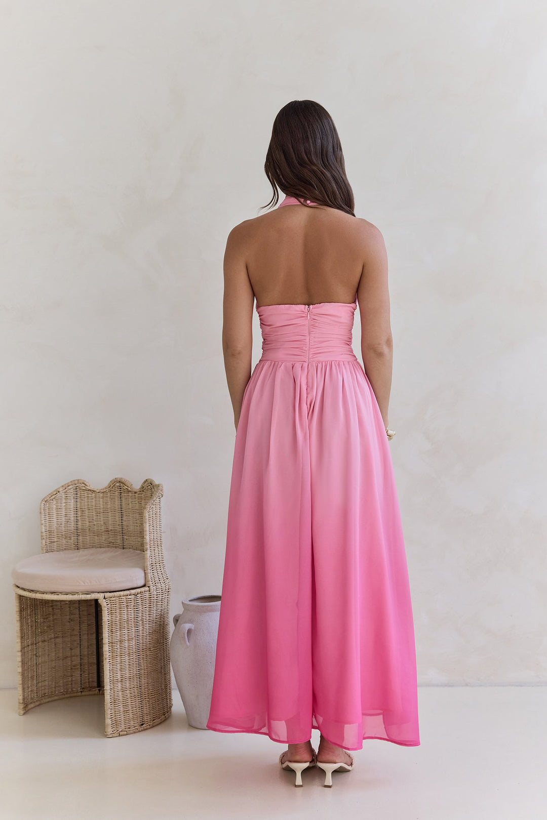 Escape To The Sun Maxi Dress Pink