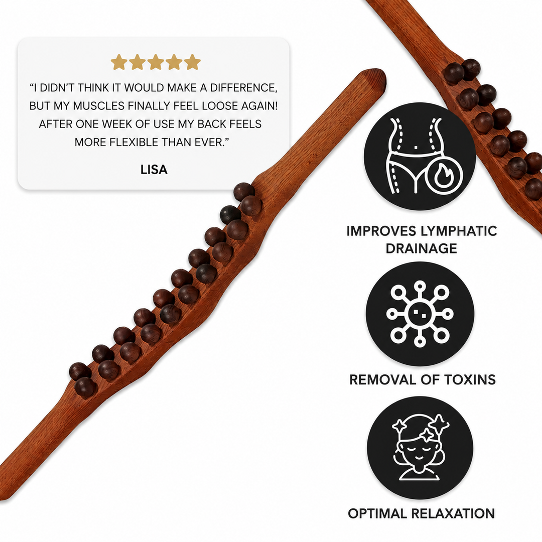 Gua Sha Wooden Therapy Staaf
