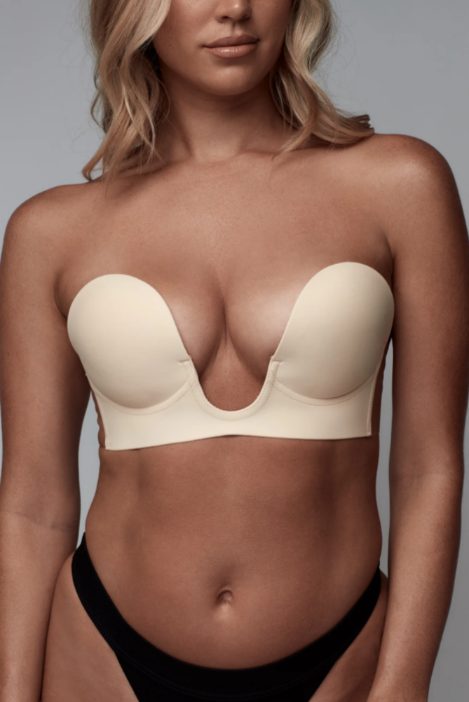 UNDERCOVER STYLE HELPERS Brallelujah Hidden Bra Nude